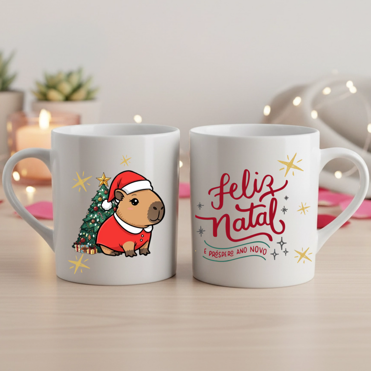 Caneca (Capivara Natalina)