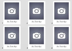 Cesta Simples (Polaroid) - Sem Quadro