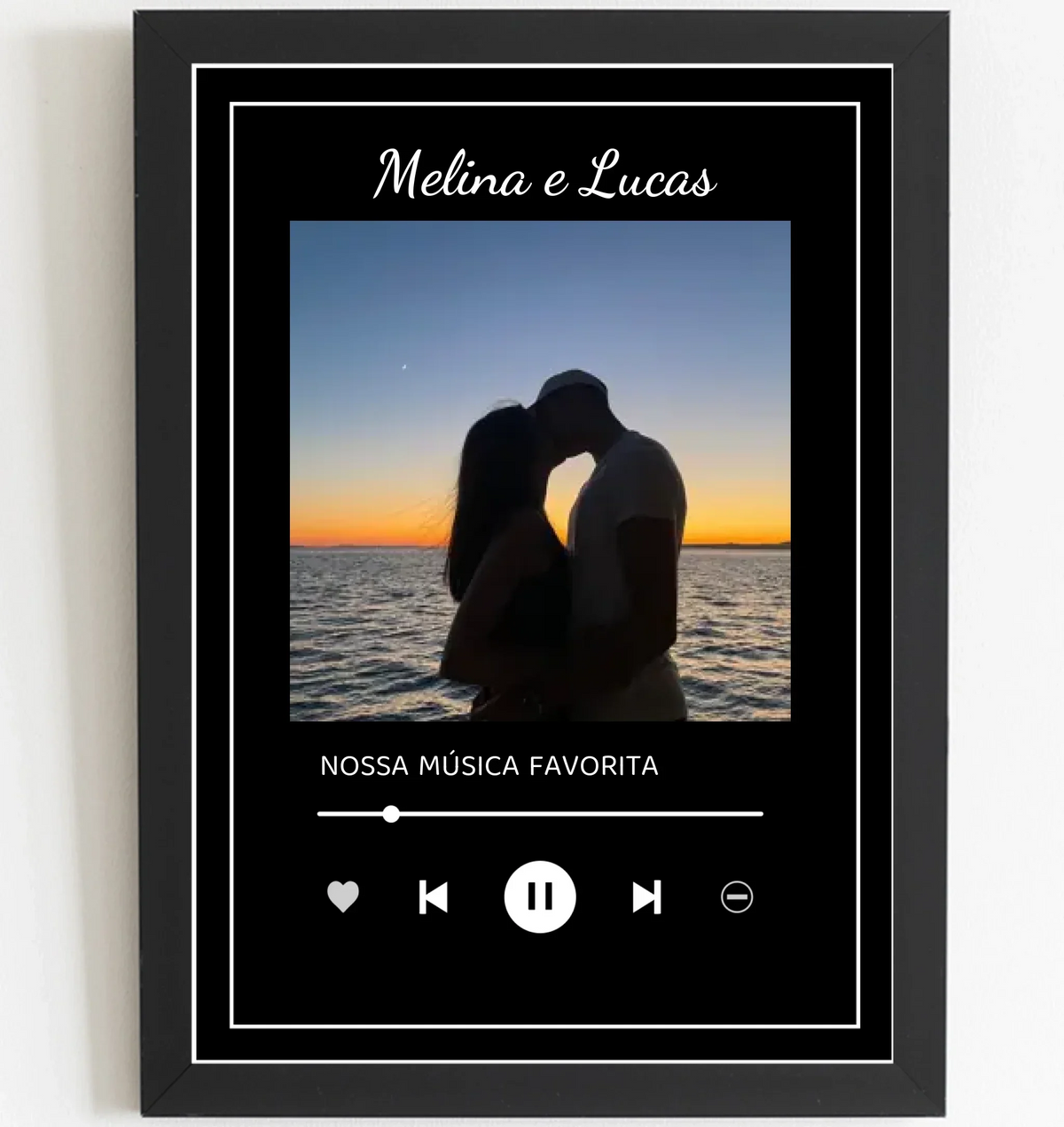 Modelo Spotify Preto - Arte Digital