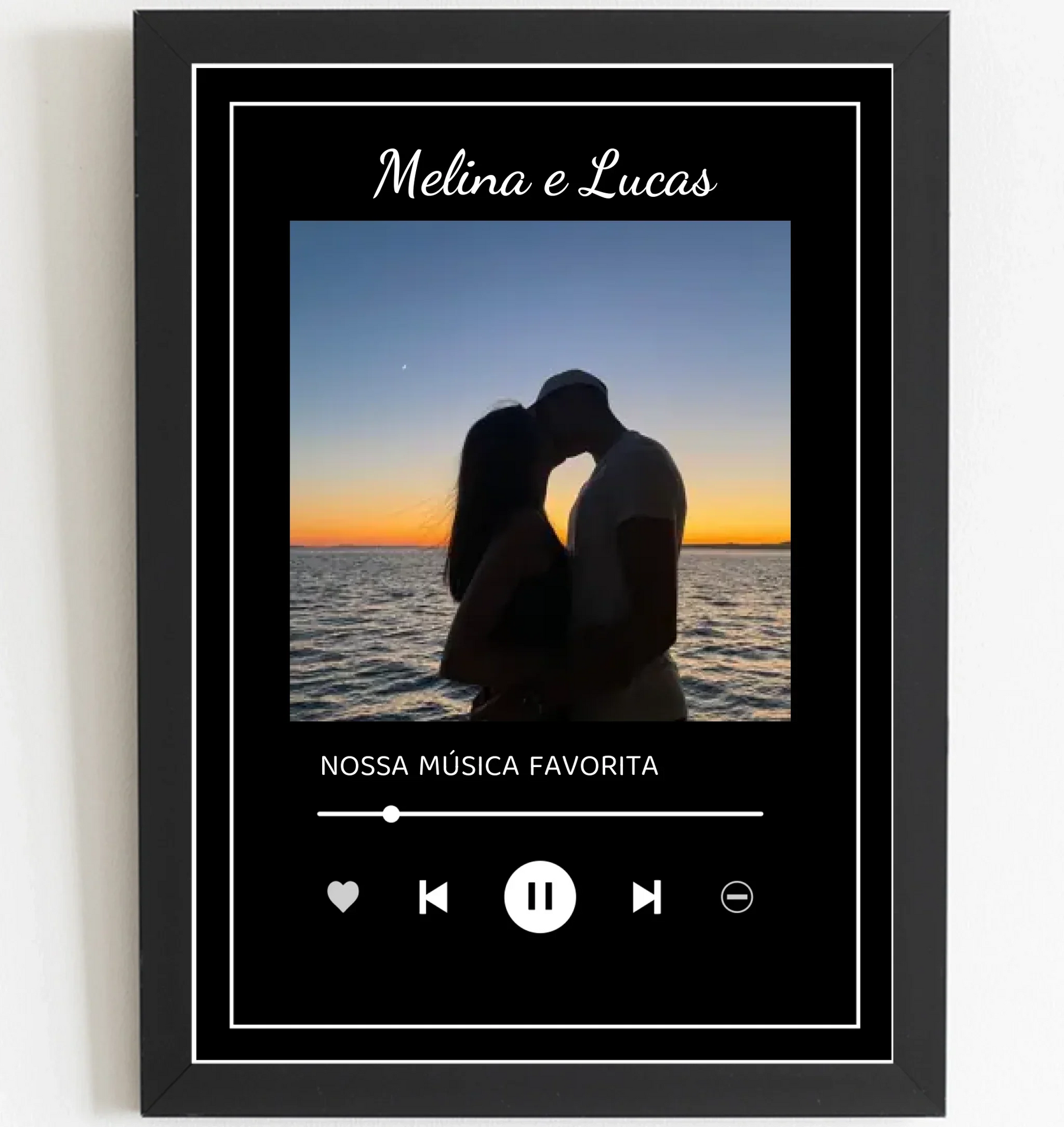 Modelo Spotify Preto - Arte Digital