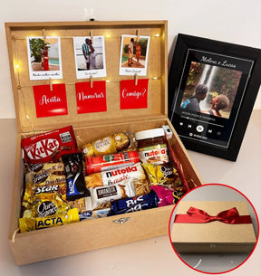 Cesta Premium (Pedido de Namoro) + Quadro Grátis