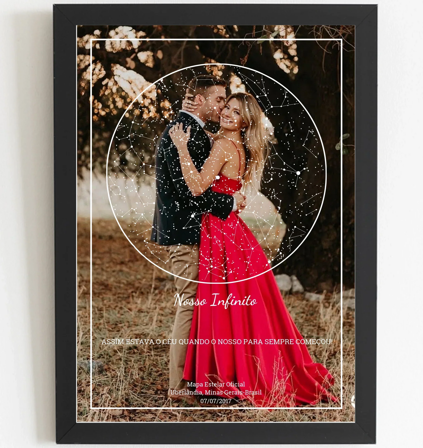 Cesta Premium (Eu te amo) + Quadro Grátis