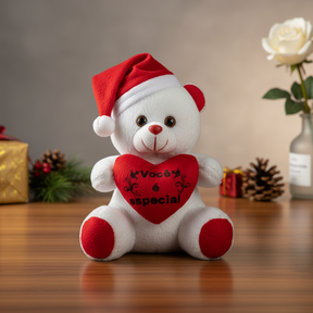 Urso de pelúcia Natalino